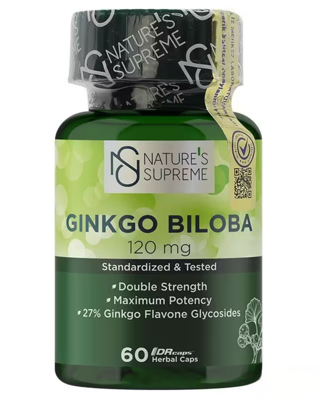 Nature's Supreme Ginkgo Biloba 120 Mg 60 Kapsül