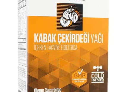 Zade Vital Kabak Çekirdeği Yağı 320 Mg 60 Kapsül