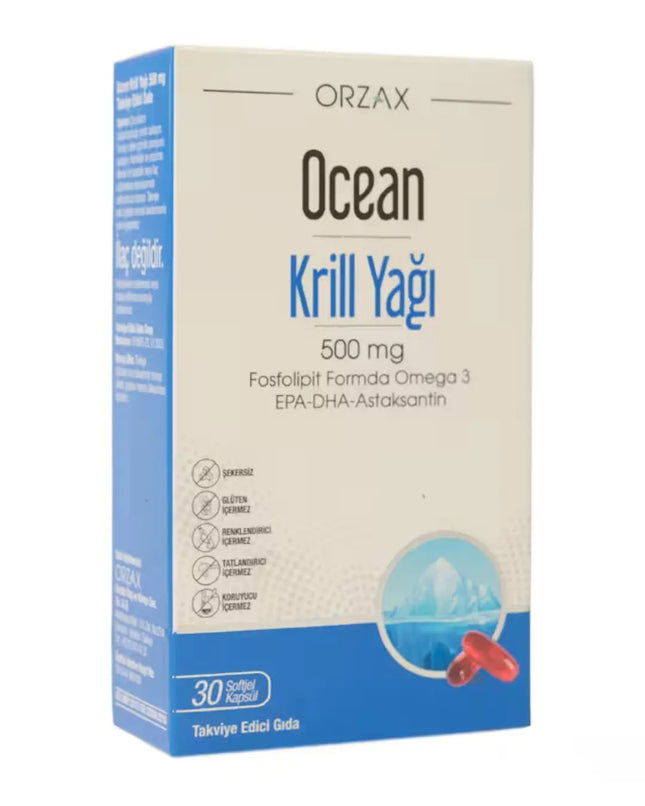 Ocean Krill Oil 500 Mg 30 Kapsül
