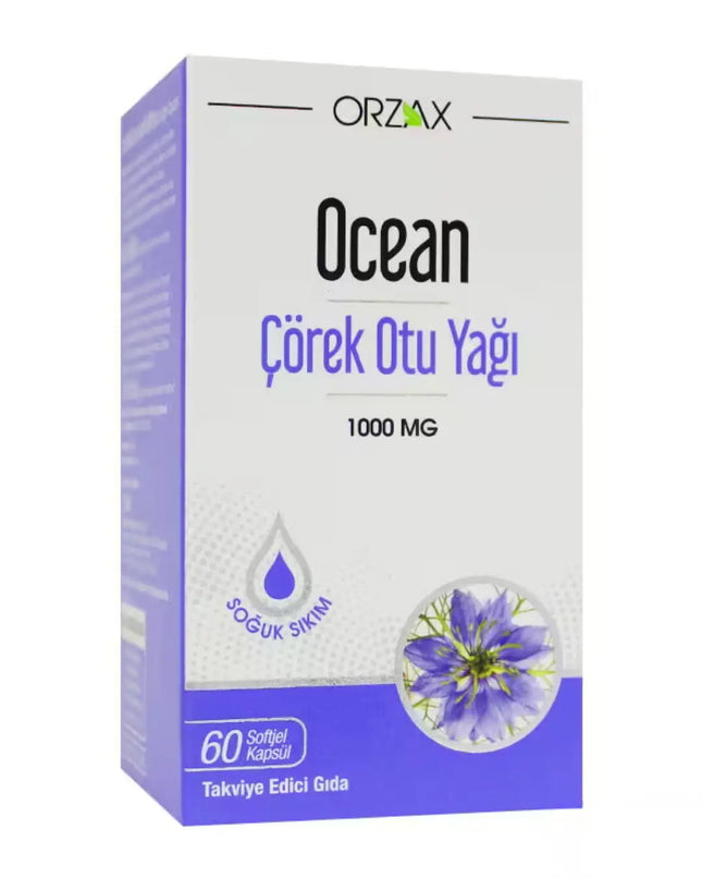 Ocean Çörek Otu Yağı 1000 Mg 60 Kapsül