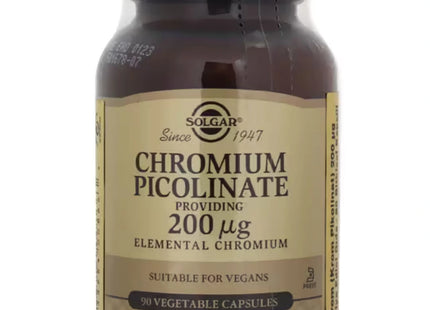 Solgar Chromium Picolinate 200 Mcg 90 Kapsül 