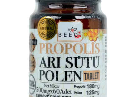 Bee'o UP Propolis Arı Sütü Polen 60 Tablet