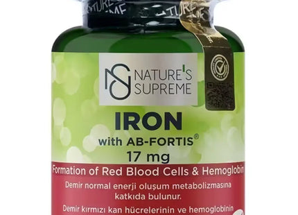 Nature's Supreme Iron 17 Mg 60 Kapsül
