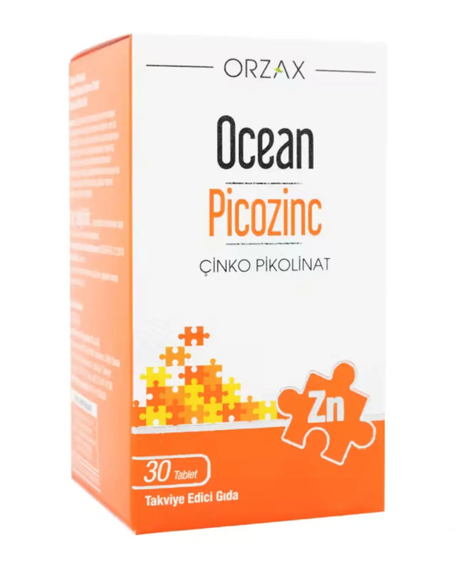 Ocean Picozinc Çinko Pikolinat 30 Tablet