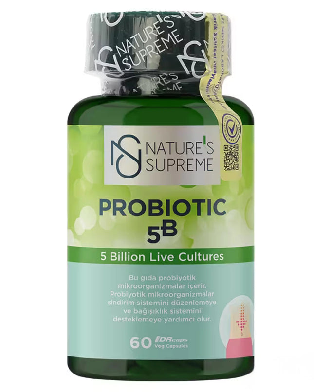 Nature's Supreme Probiotic 5B 60 Kapsül