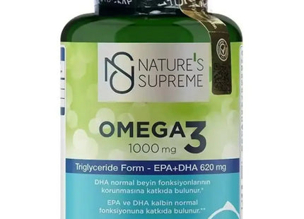 Nature's Supreme Omega 3 1000 mg 100 Kapsül