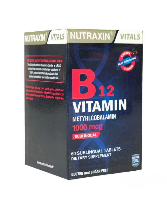 Nutraxin B12 Vitamini 1000 Mcg 60 Tablet