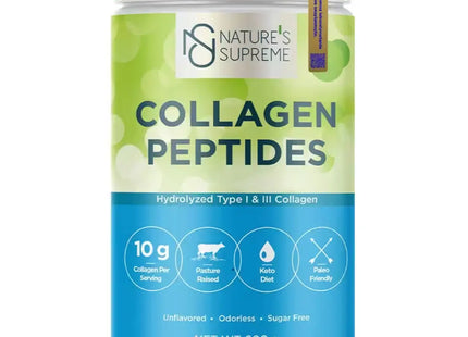 Nature's Supreme Collagen Peptides Powder 600 Gr Aromasız