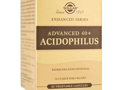Solgar Advanced 40+ Acidophilus 60 Kapsül