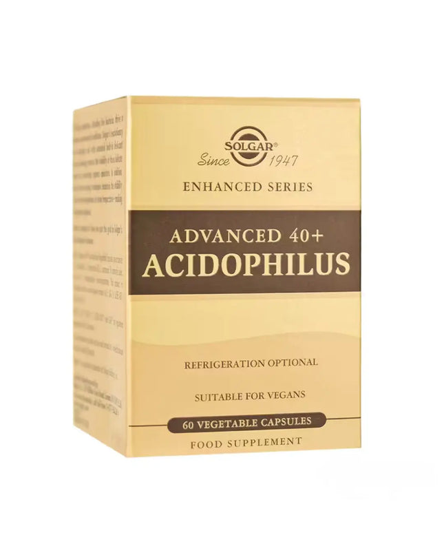 Solgar Advanced 40+ Acidophilus 60 Kapsül