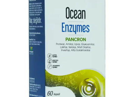 Ocean Enzymes Pancron 60 Kapsül