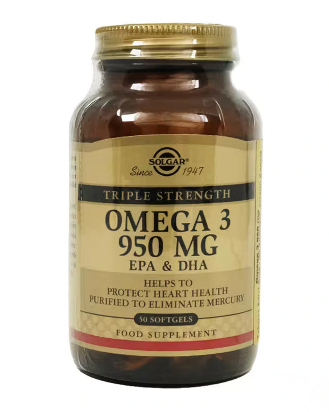 Solgar Omega-3 950 Mg 50 Kapsül

