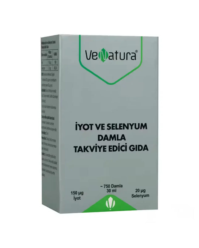 Venatura İyot ve Selenyum Damla 30 mL