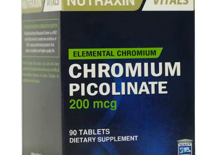 Nutraxin Chromium Picolinate 200 Mcg 90 Kapsül