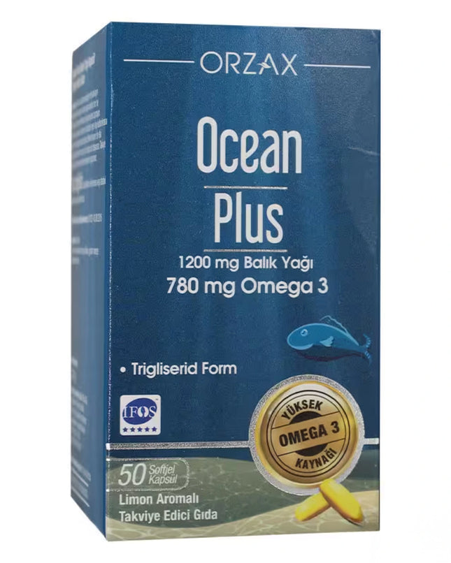 Ocean Plus Omega 3 1200 Mg 50 Kapsül