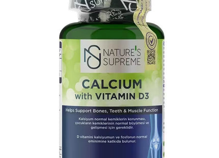 Nature's Supreme Calcium with Vitamin D3 120 Tablet