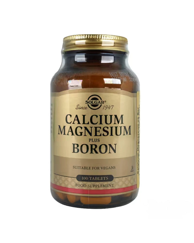 Solgar Calcium Magnesium Plus Boron 100 Tablet