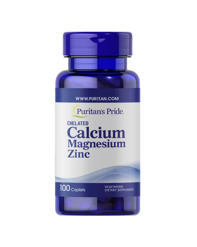 Puritan’s Pride Calcium Magnesium Zinc 100 Tablet
