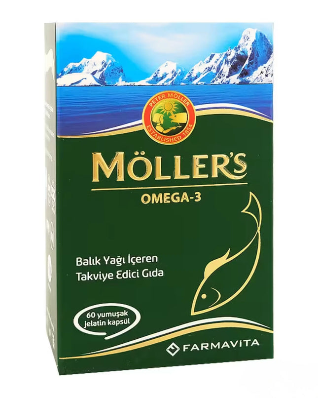 Möller's Omega 3 60 Kapsül
