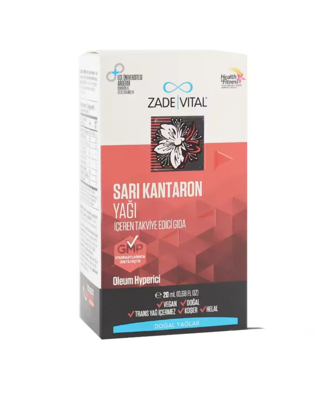 Zade Vital Sarı Kantaron Yağı 20 mL