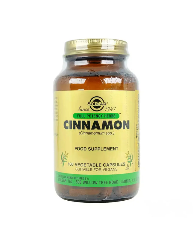 Solgar Cinnamon 100 Kapsül