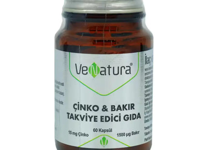 VeNatura Çinko Bakır 60 Kapsül
