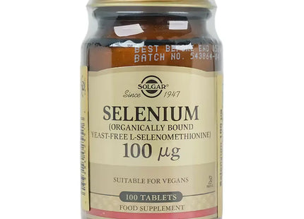 Solgar Selenium 100 mcg 100 Tablet