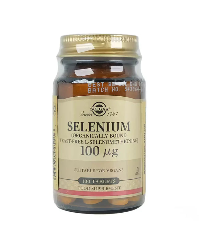 Solgar Selenium 100 mcg 100 Tablet