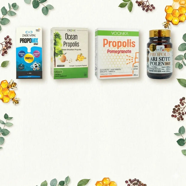 Arı Sütü Polen ve Propolis Takviyeleri