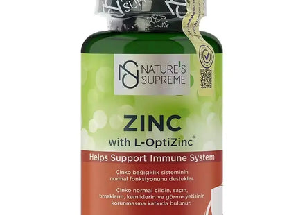Nature's Supreme Zinc 15 Mg 200 Kapsül