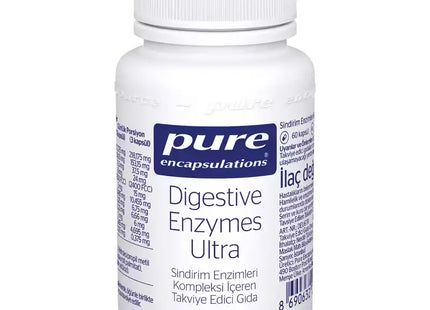 Pure Encapsulations Digestive Enzymes Ultra 60 Kapsül
