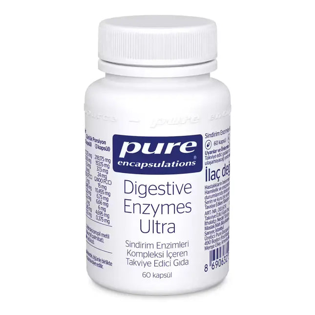 Pure Encapsulations Digestive Enzymes Ultra 60 Kapsül