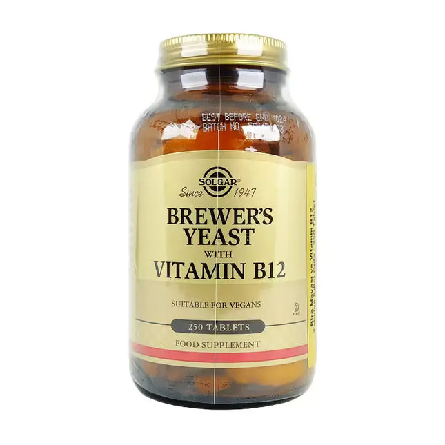 Solgar Brewer’s Yeast with Vitamin B12 250 Tablet