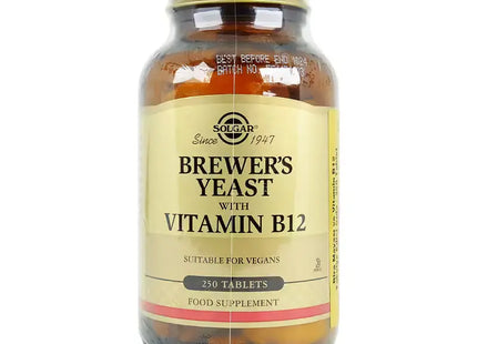 Solgar Brewer's Yeast with Vitamin B12 250 Tablet